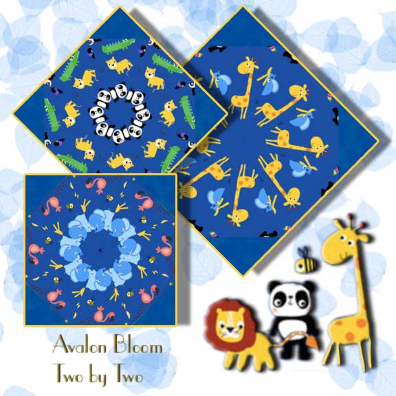 Two by Two Kaleidoscope Quilt Block Kit