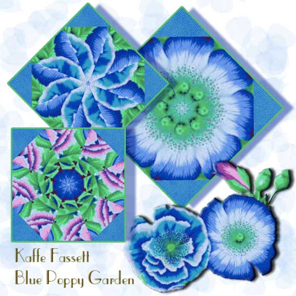 Paint Splatter Cats Kaleidoscope Quilt Block Kit