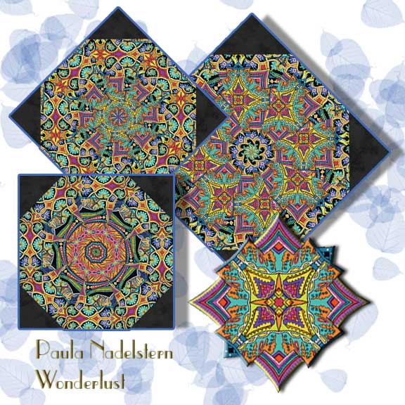 Paula Nadelstern Wonderlust Multi Kaleidoscope Quilt Block Kit