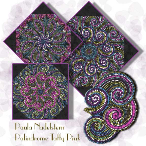 Paula Nadelstern Palindrome Taffy Kaleidoscope Quilt Block Kit