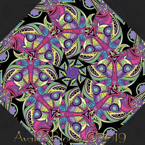 Paula Nadelstern More is More Rabbit Hole Kaleidoscope Quilt Block Kit