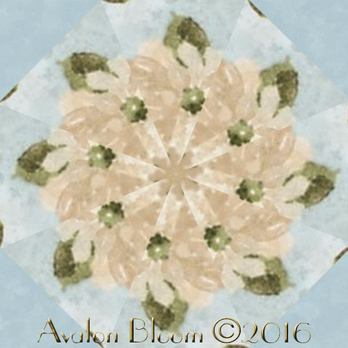 Woodland Holiday Kaleidoscope Quilt  Block Kit