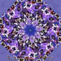 Pretty as a Pansy Kaleidoscope Quilt Block Kit