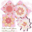Kaffe Fassett Lake Blossoms Pink Kaleidoscope Quilt Block Kit