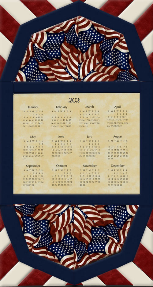 CWBL220506AmericanPrideCalendarWall Hanging2020