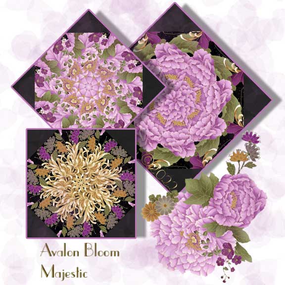 Majestic Kaleidoscope Quilt Block Kit
