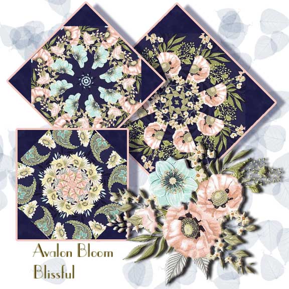 Blissful Kaleidoscope Quilt Block Kit