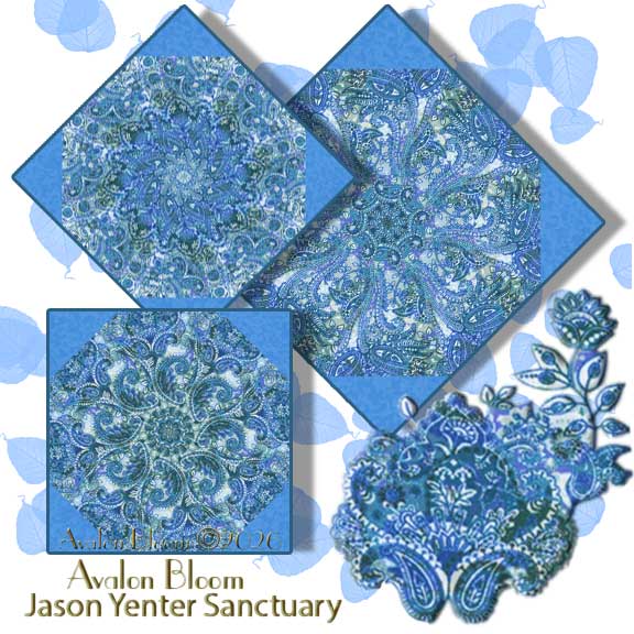 Jason Yenter Sanctuary Kaleidoscope Quilt Block Kit