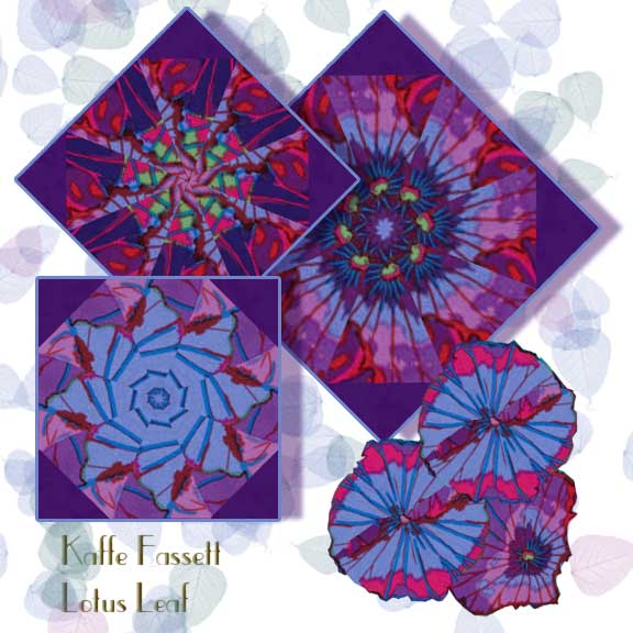Kaffe Fassett lotus Leaf
