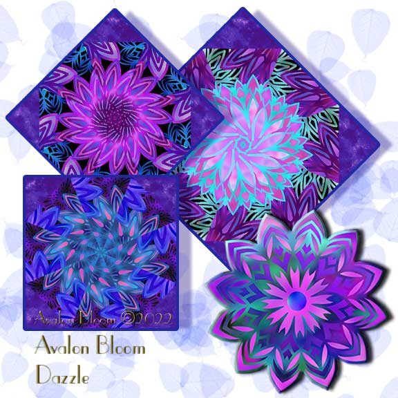 Dazzle Kaleidoscope Quilt Block Kit