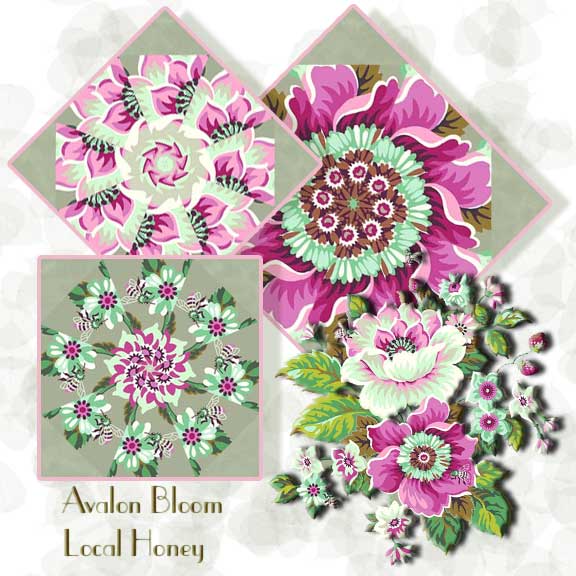 Awesome Blossom Kaleidoscope Quilt Block Kit
