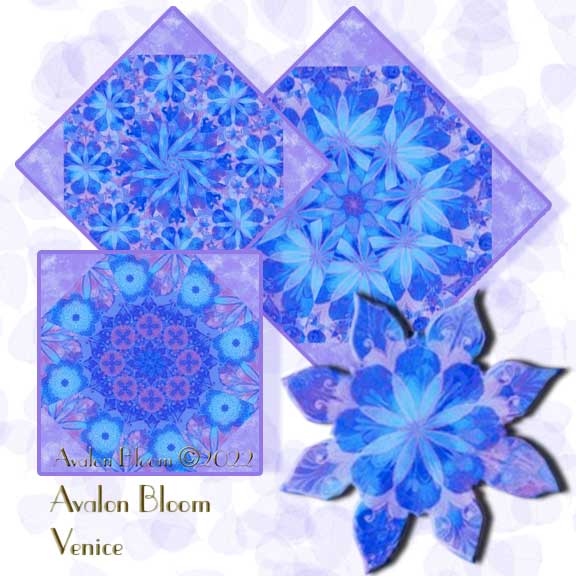 Venice Kaleidoscope Quilt Block Kit
