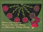 Ribbons and Ornaments Kaleidoscope Christmas Tree Skirt