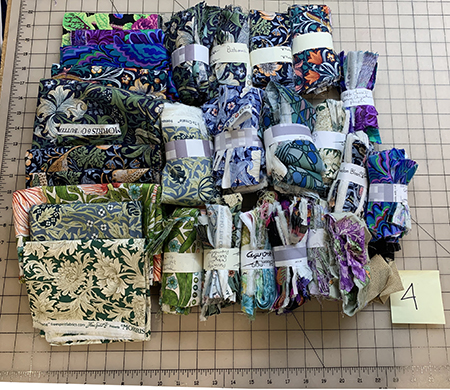 Designer Scraps and Fabric