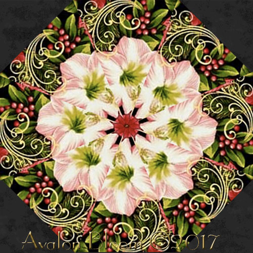 holiday flair kaleidoscope quilt block kit christmas table runner quilt kits