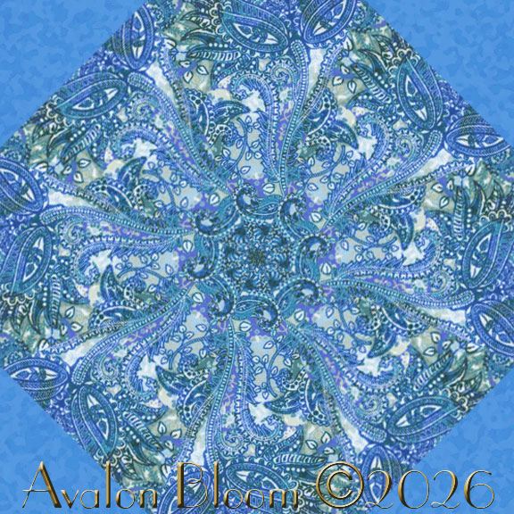 Jason Yenter Sanctuary Pre-cut Kaleidoscope Quilt Block Kit