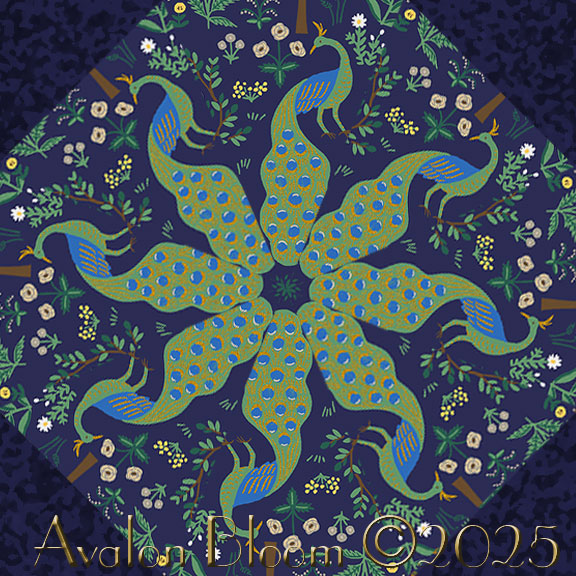 Camont Menageie Kaleidoscope Quilt Block Kit