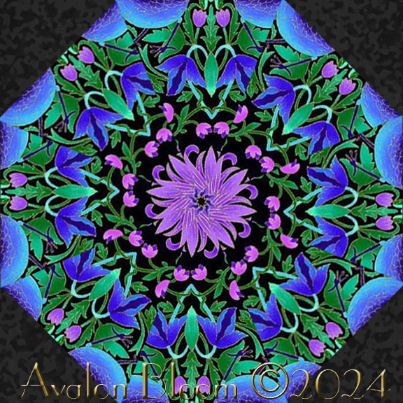 Luminous Kaleidoscope Quilt Block Kit