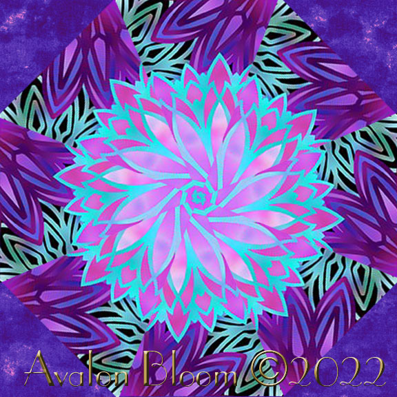 Dazzle Kaleidoscope Quilt Block Kit