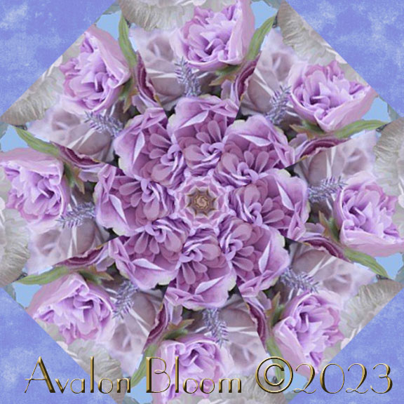 Love Letter Fleur Kaleidoscope Quilt Block Kit