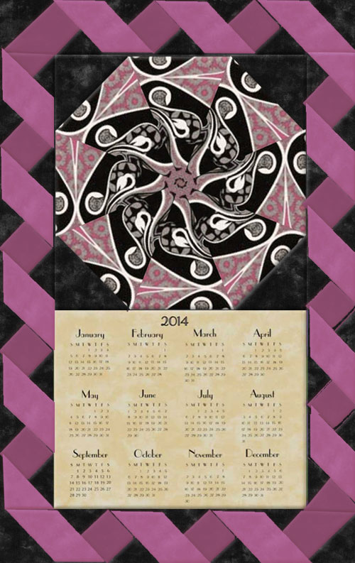 Calypso Swing Calendar Wall Hanging Kit