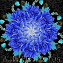 Escapade Floral Kaleidoscope Quilt Block Kit
