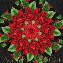 Christmas Splendor Kaleidoscope Pre-cut Quilt Block Kit