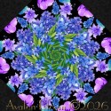 Meadow Bloom Wildflower Kaleidoscope Mug Rug Kit