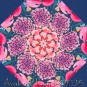 Soulstice Mid Summer Bloom Kaleidoscope Quilt Block Kit