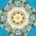 Forest Whisper Bloom Kaleidoscope Quilt Block Kit