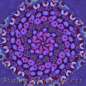 Kaffe Fassett Millefiore Blue Kaleidoscope Quilt Block Kit