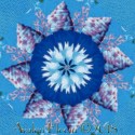 Kaffe Fassett Shell Bouquet  Kaleidoscope Quilt Block Kit