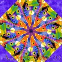 Catsville Kaleidoscope Quilt Block Kitilt Block Kit