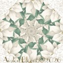 Winter White Sweet Christmas Memories Kaleidoscope Mug Rug Kit