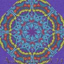 Emery Walker Bluebell Purple Kaleidoscope Quilt Block Kit