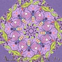 Tula Pink Full Moon Forest II Shake Your Honey Maker Kaleidoscope Quilt Block Kit