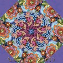 Laurel Burch Sea Goddess Kaleidoscope Quilt block Kit