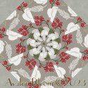 Christmas Eve Kaleidoscope Quilt Block Kit