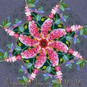 Anna Maria Good Gracious Beata's Garden Kaleidoscope Quilt Block Kit