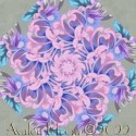 Kaffe Fassett Hokusai's Mums Kaleidoscope Quilt Block Kit