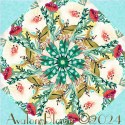 Moments Fantasy Garden Kaleidoscope Quilt Block Kit