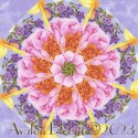 In Bloom Kaleidoscope Quilt Block Kit