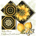 Black Eyed Susan Kaleidoscope Quilt Block Kit