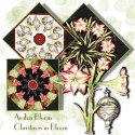 Holiday Flourish 8  Kaleidoscope Quilt Block Kit