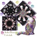 Cat-i-tude Kaleidoscope Quilt Block Kit