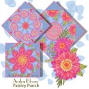 Paisley Punch Kaleidoscope Quilt Block Kit