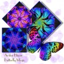 Butterfly Magic Kaleidoscope Quilt Block Kit