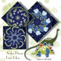 Dino Glow Tumbling Blocks Kaleidoscope Quilt Kit