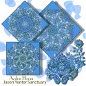 Jason Yenter Sanctuary Pre-cut Kaleidoscope Quilt Block Kit