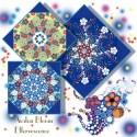 Effervescence Rainbow Kaleidoscope Quilt Block Kit